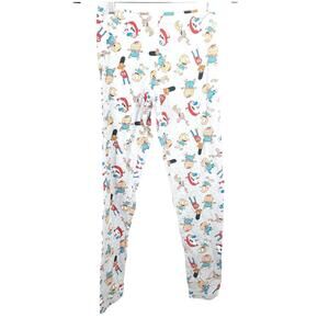 Nickelodeon Rugrats Medium Leggings Women's/Juniors' Gray Lounge Pants Y2K